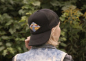 czapka z daszkiem motocyklowa czarna get lost