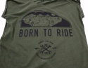 Koszulka Damska 79 Point Born To Ride - Loose Olive