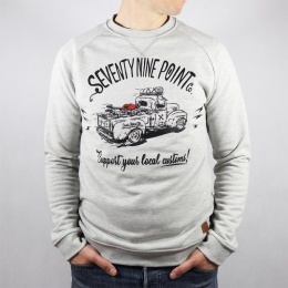 bluza motocyklowa szara support customs