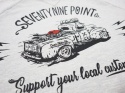bluza motocyklowa szara support customs
