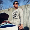 bluza motocyklowa szara support customs