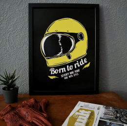 Plakat 79 Point Born To Ride
