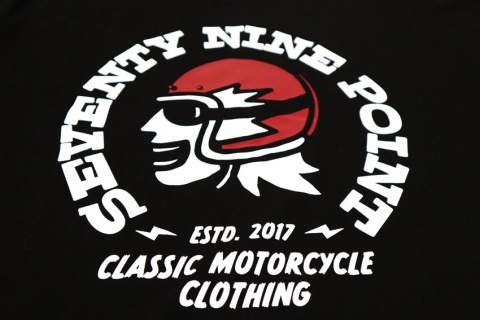 koszulka motocyklowa czarna happy rider