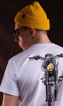 czapka dokerka zimowa żółta flash helmet