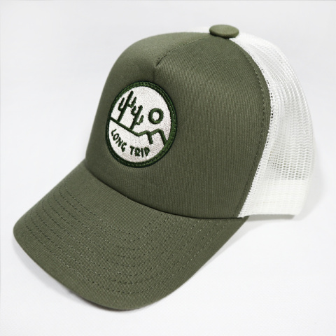 Czapka Trucker 79 Point Long Trip - Zielona