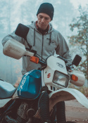 czapka zimowa czarna flash helmet