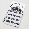 Komin motocyklowy 79 Point White Cafe Racer