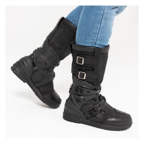 Buty motocyklowe By City Off-Road Botas - Czarne
