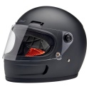 kask motocyklowy vintage biltwell gringo sv czarny mat