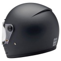 kask motocyklowy vintage biltwell gringo sv czarny mat