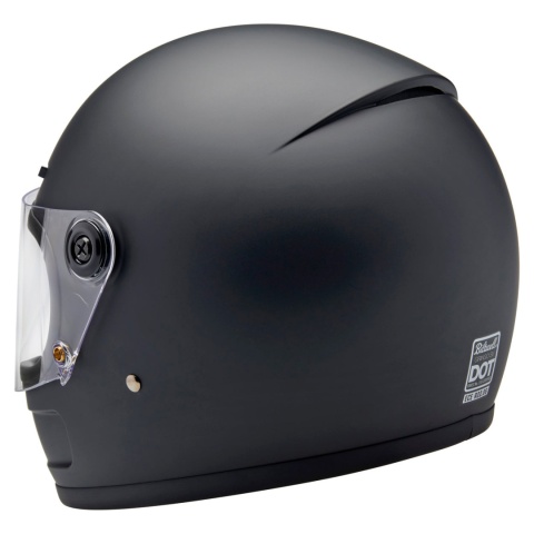 kask motocyklowy vintage biltwell gringo sv czarny mat