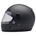 kask motocyklowy vintage biltwell gringo sv czarny mat